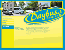 Tablet Screenshot of daybus.ch